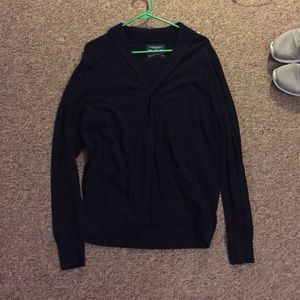 American eagle navy cardigan