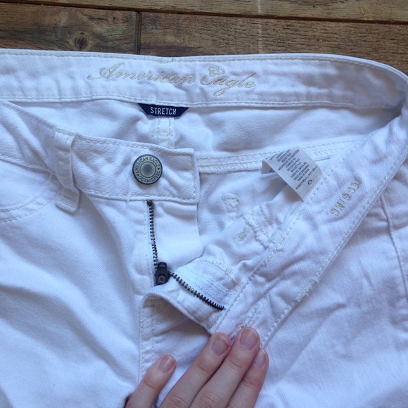 *SOLD*American Eagle White cropped Jegging - Picture 3 of 4