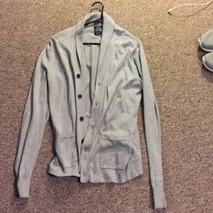 Men's American eagle grey cardigan