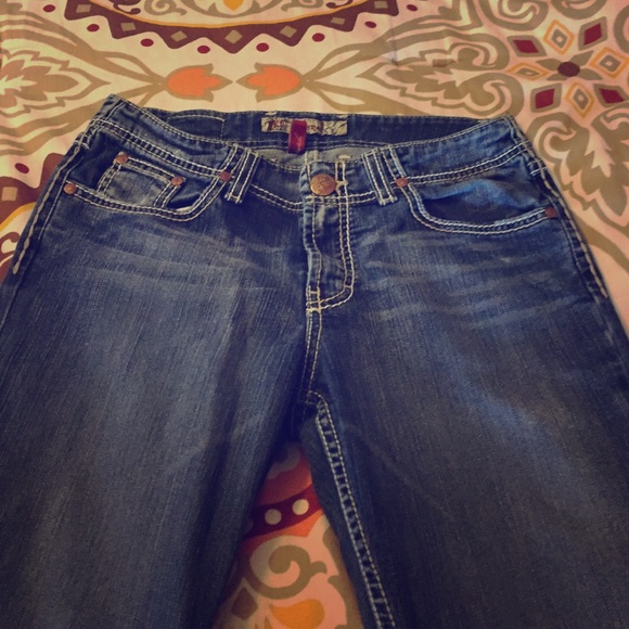 Boot cut jeans!
