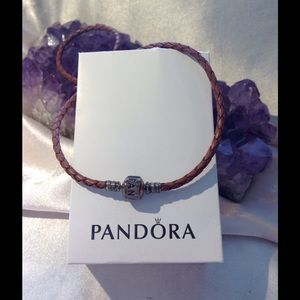 Pandora Brown Leather. NWOT