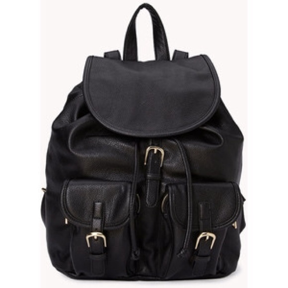 Forever 21 Handbags - SOLD F21 Leather Backpack