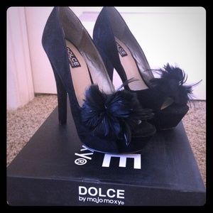 Black Sexy Dolce by Mojo Moxy high heels