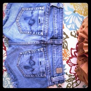 SOLD Guess Jean Cut offs