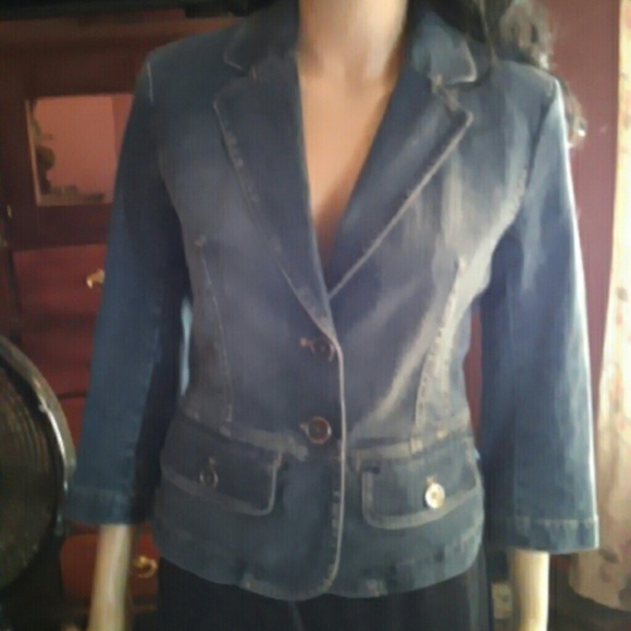 Demin blazer - Picture 1 of 4