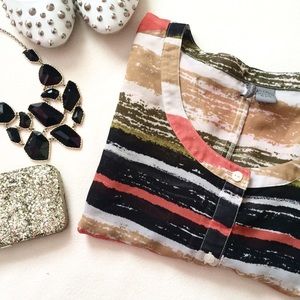 🔴BOGO 50% off🔴Striped Oversized Blouse