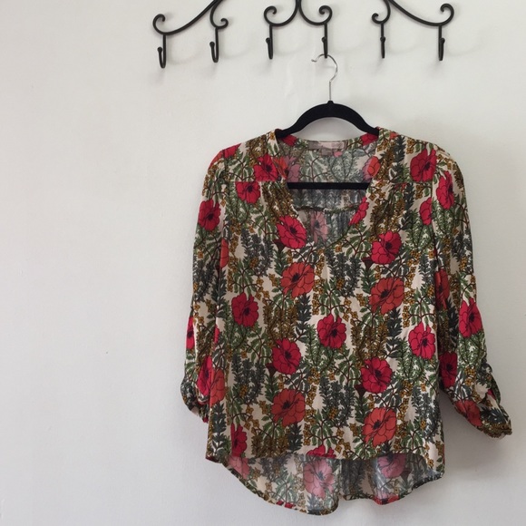 🍓Floral top