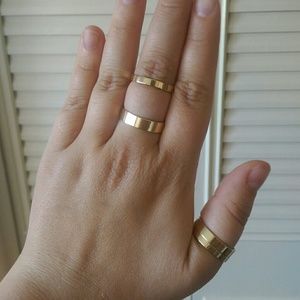Gold rings