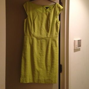 Ann Taylor Lime Green dress
