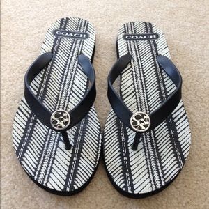 Coach Flip Flops