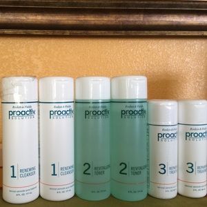 Proactive Steps 1,2,3 Full-sizes expired