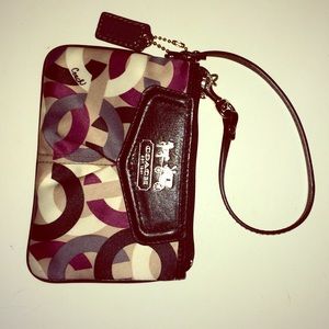 Coach wristlet