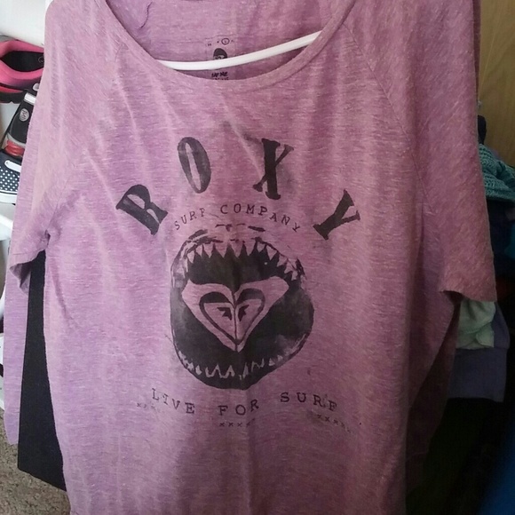 Off the shoulder roxy shirt - Picture 1 of 2