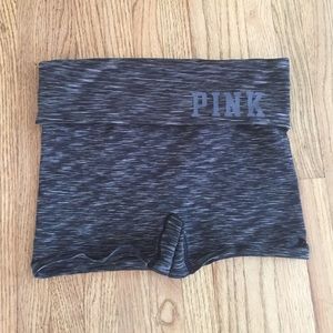 PINK grey spandex