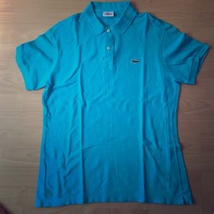 Two Men's Lacoste Polos