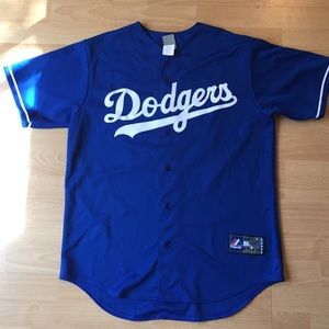 DODGERS JERSEY SIZE LARGE