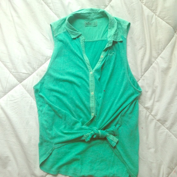 Turquoise/ Aqua marine colored tank top