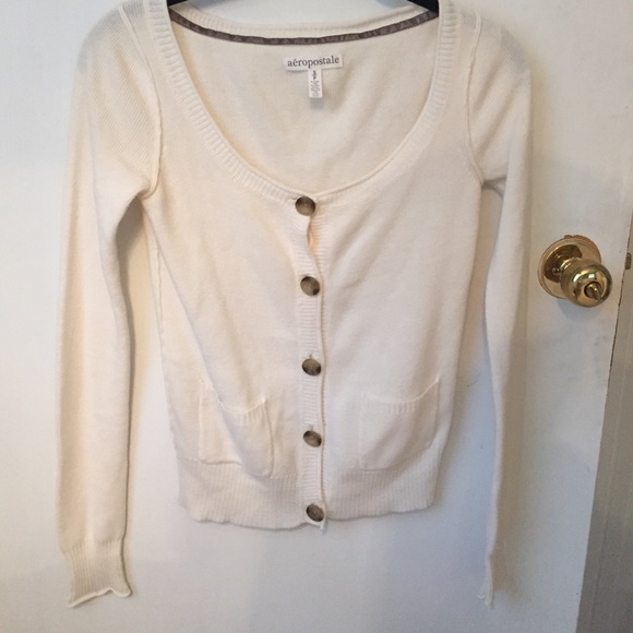 Cream cardigan
