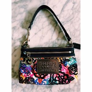 💛Coach Multi Colored Small Purse💛