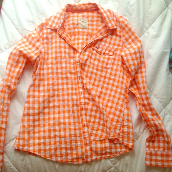 Orange flannel