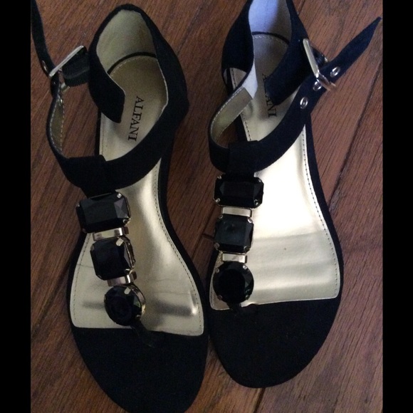 Black Alfani sandals