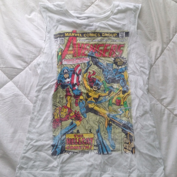 Cute avengers muscle tank