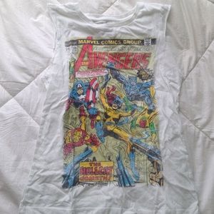 Cute avengers muscle tank