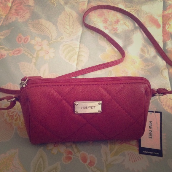 Red crossbody