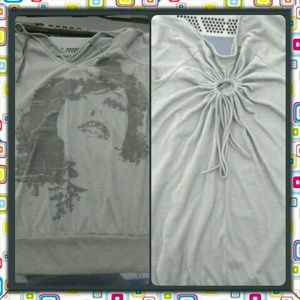 ❤Cute Vintage Charcoal Gray Shirt❤