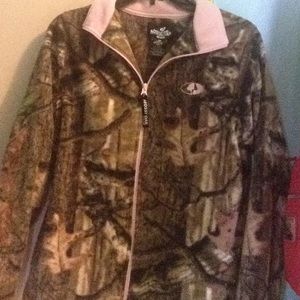 Mossy okay fleece jacket