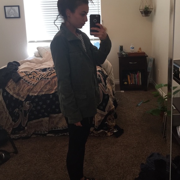 Urban outfitters Army green jacket