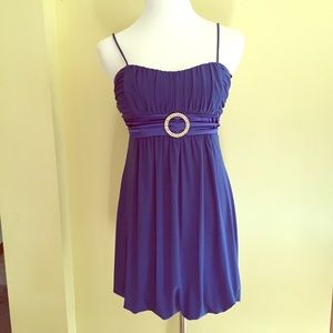 Blue formal dress
