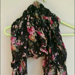 Floral scarf