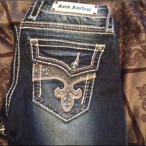 Authentic rock revival jeans