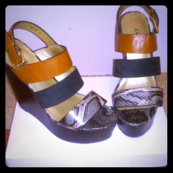 Wedged heels