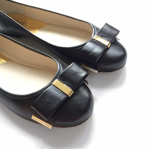 💯 Authentic Michael Kors Black Ballet Shoes