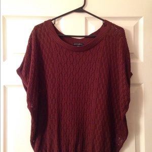 Nice burgundy slouchy top