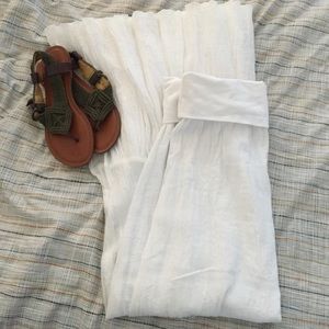 Long boho chic skirt