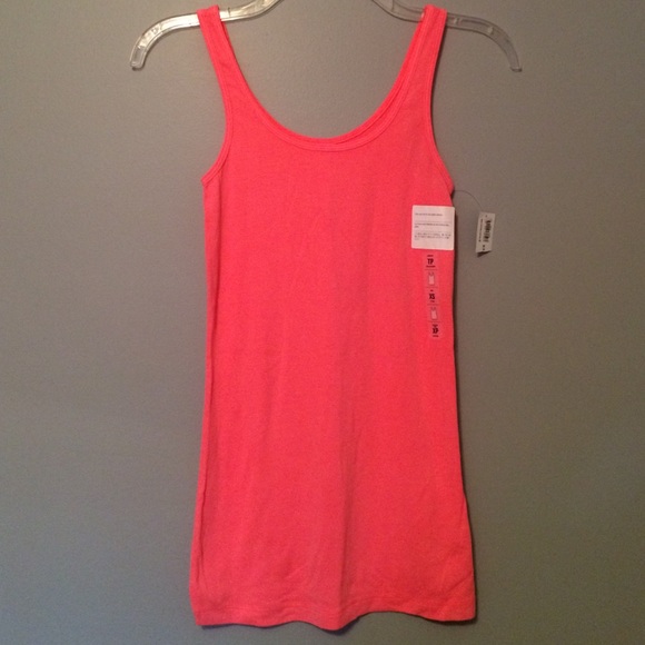 Hot pink tank top