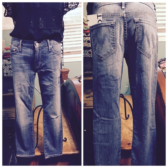 MOTHER Denim - MOTHER  Skinny Crop Jeans