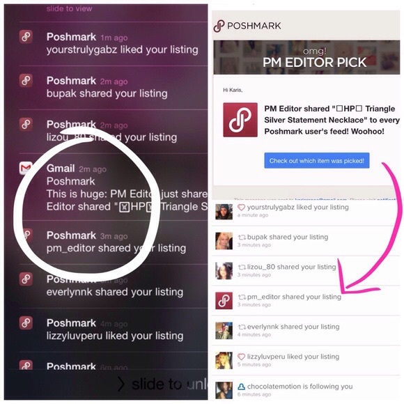 Jewelry | Studded Statement Necklace - Picture 4 of 4