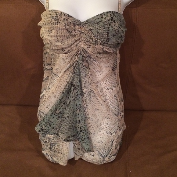 Never Worn Snake Print Victoria Secret Bra Top