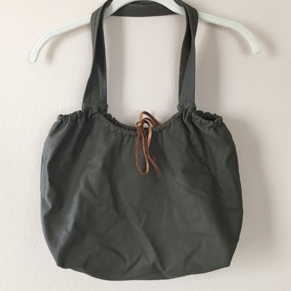 Hunter green bag