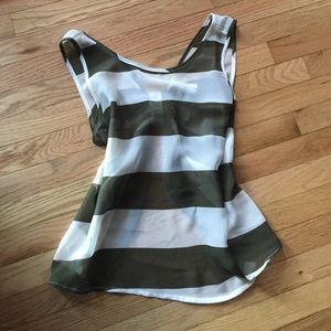 flowy bow back shirt