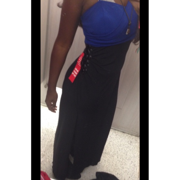 Blue/Black dress NO TRADE, negotiable!