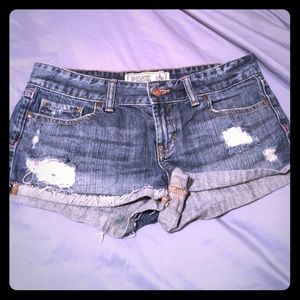 Pink Victoria secret denim shorts