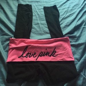 brand new PINK leggings ! 💞