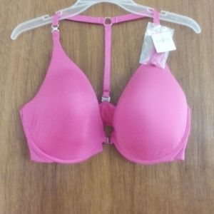 Pink bra