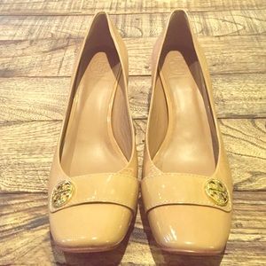 Tory Burch patent leather heels.