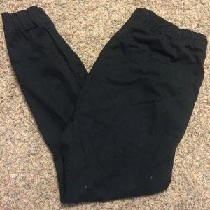 Black joggers for men!
